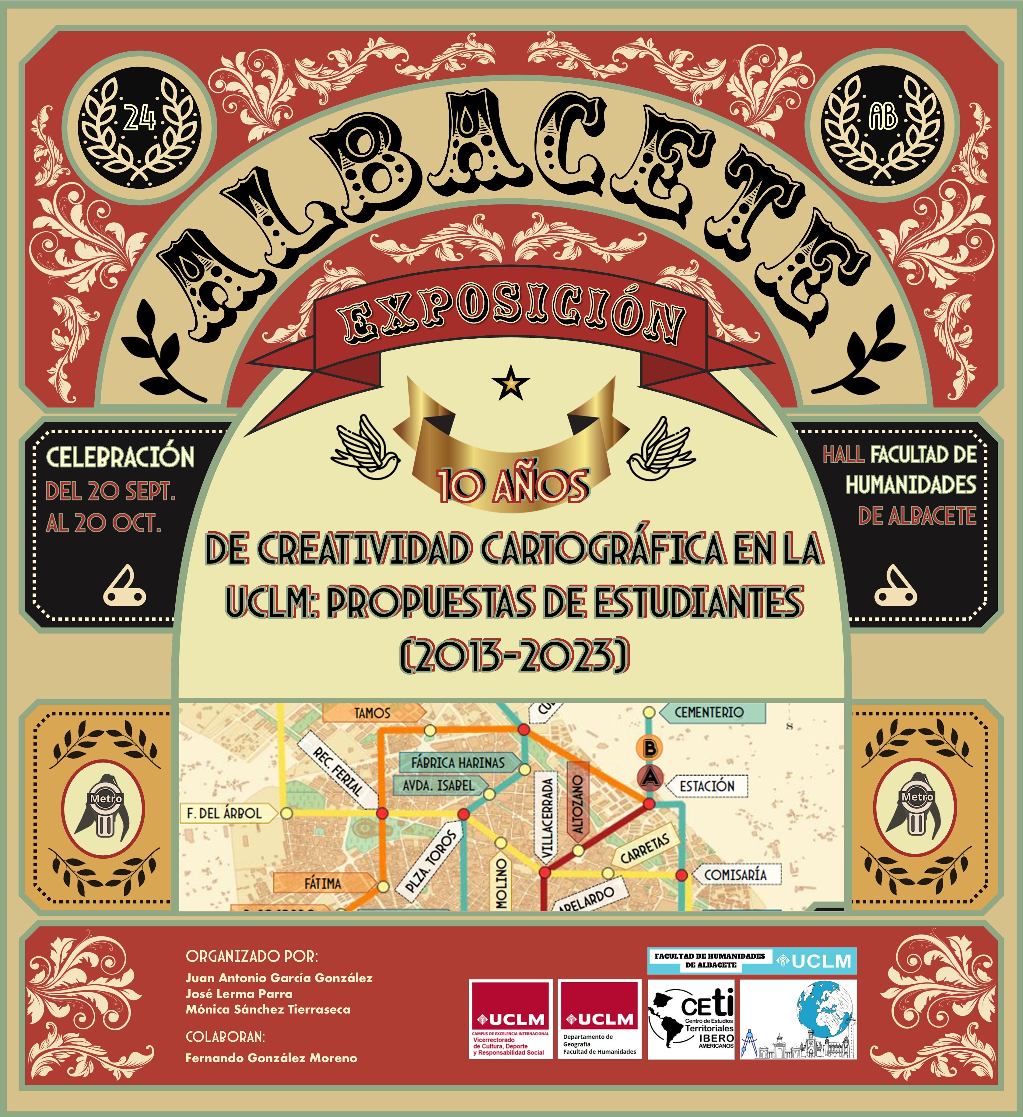 10 años de creatividad cartográfica en la UCLM: propuestas de estudiantes (2013-2023)